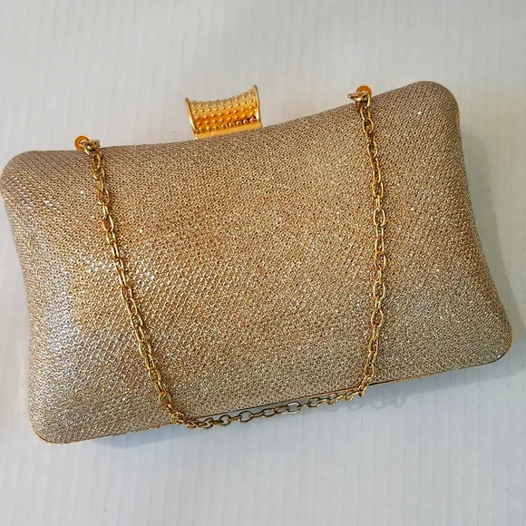 ELEGANT HARD SHELL EVENING BAG - Picture 4 of 10
